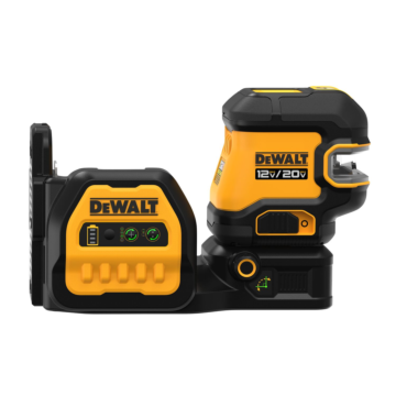 DEWALT 20V MAX* Cordless 2-Spot Green Line Laser Kit