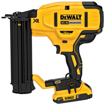 Dewalt DEWALT 20V MAX* XR 18 GA Cordless Brad Nailer Kit