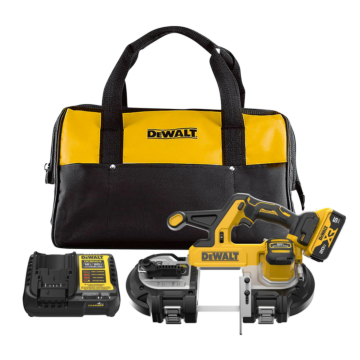 Dewalt DEWALT 20V MAX* XR Mid-Size Bandsaw (5.0Ah Battery Kit)