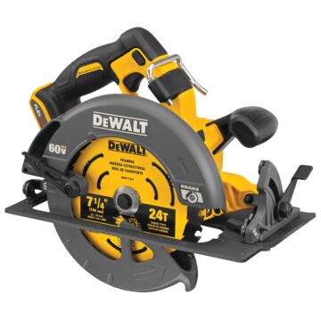 Dewalt DEWALT 60V MAX* Brushless Cordless 7-1/4 in. Circular Saw with Electronic Brake (Tool Only)