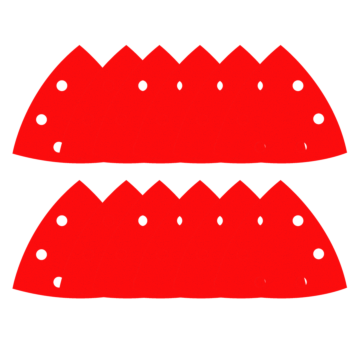 Diablo Tools 3-3/4" Oscillating Detail Triangle Sanding Sheet Assorted Pk