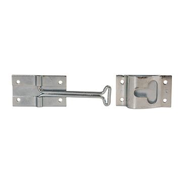 Buyers 6 in Zinc Plated Hook & Keeper Door Holder