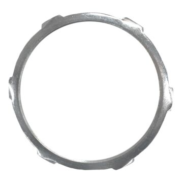 4 in Steel Plain Locknut