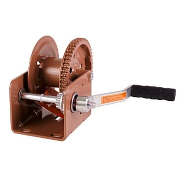 Dutton-Lainson 1500 lb Steel Ergonomic Horizontal Hand Winch With Brake