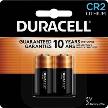 Duracell CR2 Ultra Lithium Battery (2-Pack)