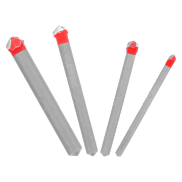 Diablo Tools 4 pc Tile & Stone Carbide Tipped Drill Bit Set (4-Piece)