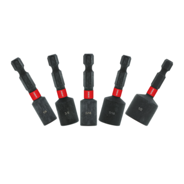Diablo Tools 1-7/8 in. Magnetic Nut Setter Assorted Pack (5-Piece)