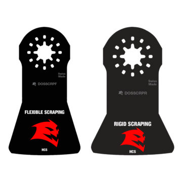 Diablo Tools Starlock High Carbon Steel Oscillating Scraper Set for Adhesive Removal