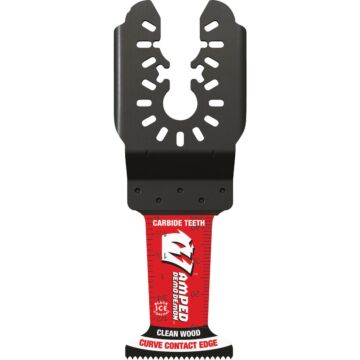 Diablo Tools AMPED™ Demo Demon™ Universal Fit Carbide Teeth Oscillating Blade for Clean Wood (3pk) 1-1/4 in. x 1-3/4 in.