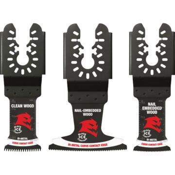 Diablo Tools Demo Demon™ Universal Fit Bi-Metal Oscillating Blade Set (3pc)
