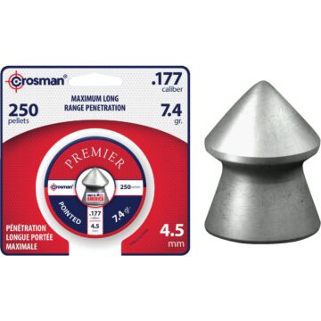 Crosman Pointed Pellet Ammunition (250pk) .177 Cal.