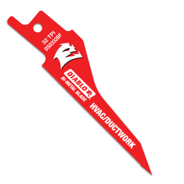 Diablo Tools 3-1/4 in. HVAC/Ductwork Bi-Metal Reciprocating Blade