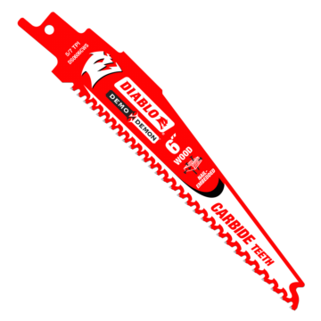 Diablo Tools 6 in. Demo Demon Carbide Recip Blade for Nail-Embedded Wood (3-Pack)