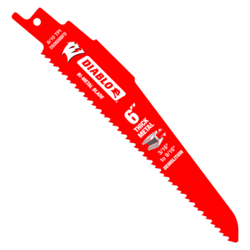 Diablo Tools freud® Bi-Metal 6 in Reciprocating Saw Blade