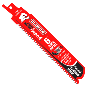 Diablo Tools 6 in. Steel Demon Amped™ Carbide Blades for Thick Metal Cutting