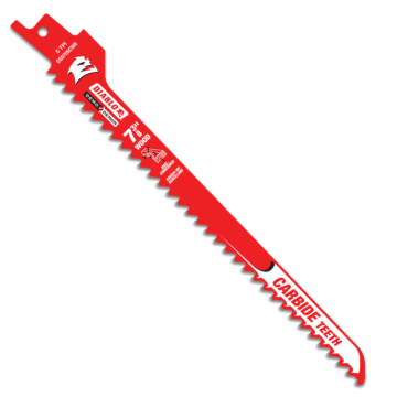 Diablo Tools 7-3/8 in. Demo-Demon Rough-In/Scrolling Carbide Reciprocating Blade