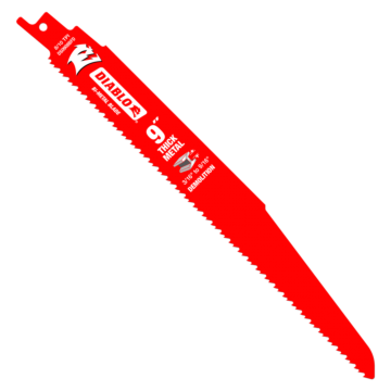 Diablo Tools 9 in. Bi-Metal Recip Blade for Thick Metal/Demolition (3/16 in. to 9/16 in.) (5-Pack)