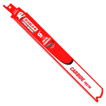 Diablo Tools 9 in. Steel Demon Carbide Blades for Thin Metal Conduit Cutting