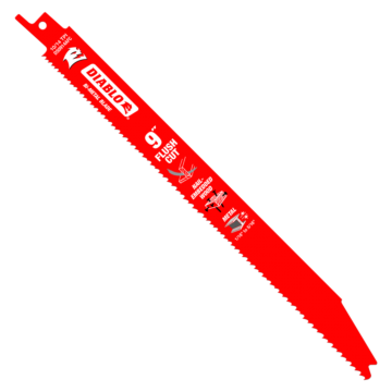 Diablo Tools 9 in. Flush Cut Recip Blade (5-Pack)