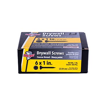 Grip-Rite #2 x 1 in Phillips Coarse Thread ProTwist Drywall Screw 1 lb