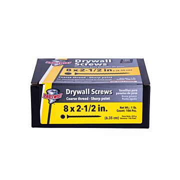 Grip-Rite #2 x 2-1/2 in Phillips Coarse Thread ProTwist Drywall Screw 1 lb