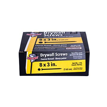 Grip-Rite #2 x 3 in Phillips Coarse Thread ProTwist Drywall Screw 1 lb