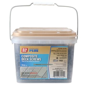 Grip-Rite #9 x 2-1/2" T20 Star Deck Screw Bulk