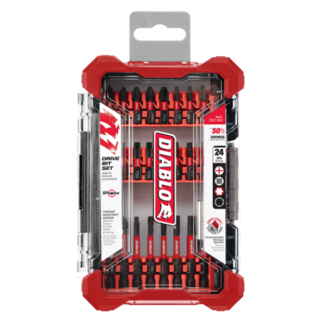 Diablo Tools 24 pc Screwdriving Set (24-Piece)