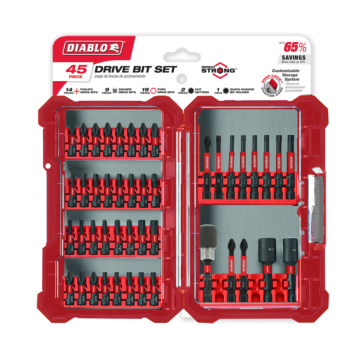 Diablo Tools 45 pc Screwdriving Set (45-Piece)