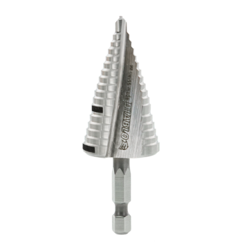 Diablo Tools 7/8 in. - 1-1/8 in. Impact Step Drill Bit (17 Steps)