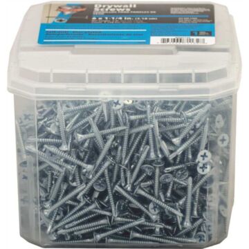 Grip-Rite #2 x 1-1/4 in Phillips Drill Tip Zinc Drywall Screw 5 lb