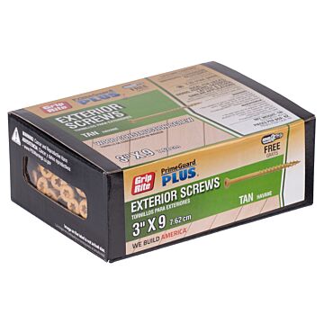 Grip-Rite #9 x 3" T25 Star Deck Screw 1 lb