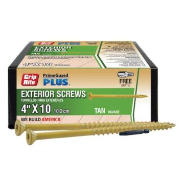 Grip-Rite #10 x 4" T25 Star Deck Screw 1 lb