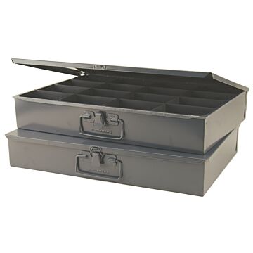 Durham Mfg 18-5/16 in 12-7/16 in 3-1/16 in Compartment Box