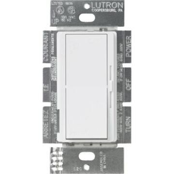 Lutron Fan Control 3S 3W Decora Wht