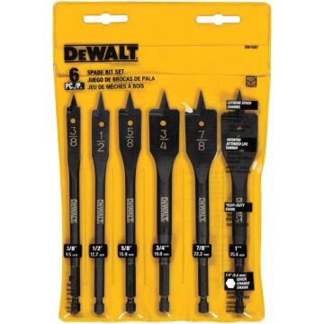 Dewalt Wood Boring Bit Set (6pc)