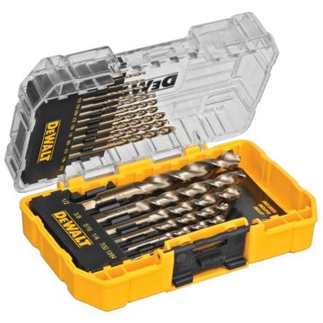 Dewalt Pilot Point Drill Bit Set (16pc)