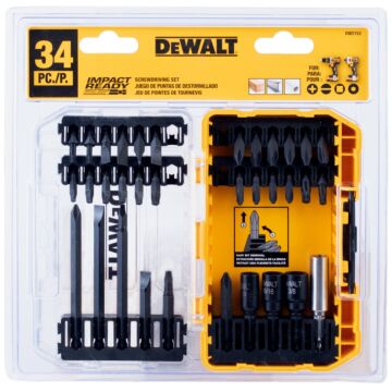 Dewalt Impact Ready Screwdriver Bit Set (34pc)