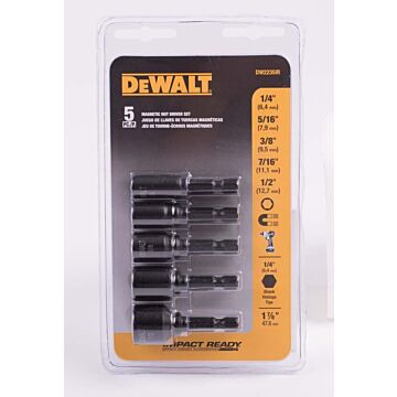 Dewalt Mag IMPACT READY Nutsetter Set (5pc)