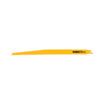 Dewalt 6 TPI Taper Back Bimetal Reciprocating Saw Blade - 12 in.