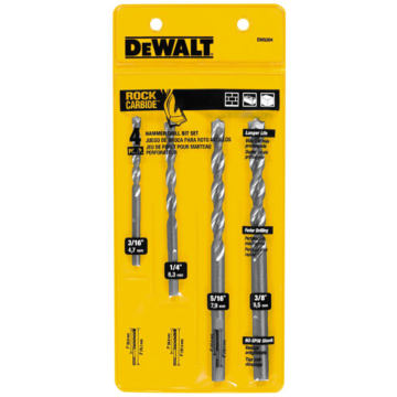 Dewalt Masonry Bit Set (4pc)