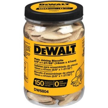 Dewalt No. 0 Size Biscuits (150pk)