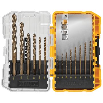 DEWALT Industrial Cobalt Alloy Steel Set w/ ToughCase+ System (14pc)