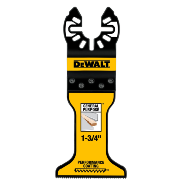 Dewalt Titanium Oscillating Tool Blade For Wood with Nails - 1-3/4 in.
