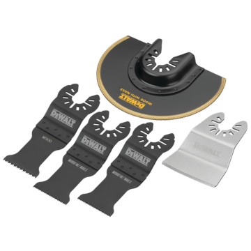 Dewalt Oscillating Tool Assorted Blades (5pc) 3 in.