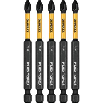 DEWALT 3.5 In Phillips #2 Impact Rdy 5Pk