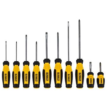 DEWALT Fixed Bar Screwdriver Set (10 pc.)