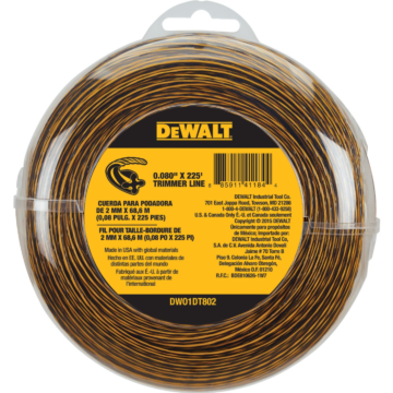 DEWALT Trimmer Line - 0.08 in. x 225 ft