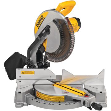 Dewalt DEWALT 12-Inch Miter Saw, 15-Amp, Single Bevel, Compound