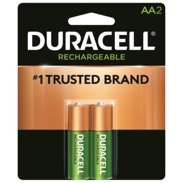 Duracell AA NiMH Rechargeable Battery (2 Pack)